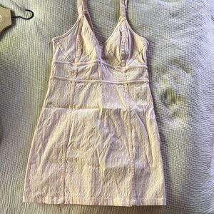 Free people midi pink tight dress size 12